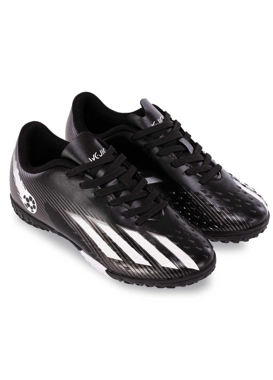 Черные сороконожки футбольные детские 8051-1-31-36-1 размер SP-Sport