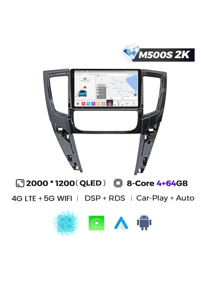 Штатна магнітола MS 2k 4/64 Mitsubishi L200 (2018-2020) Android CarPlay QleD Mekede Captiva (351868156)