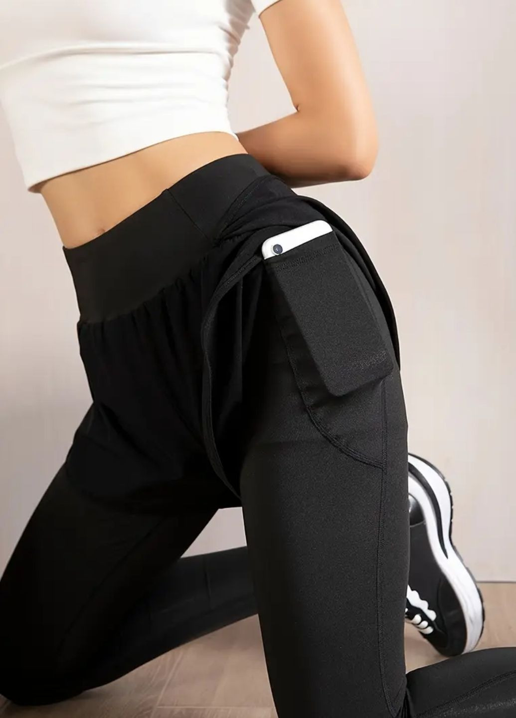 Жіночі спортивні легінси з шортиками Comfort Sport C4455 (1850-44-01) Macarena (336383465)