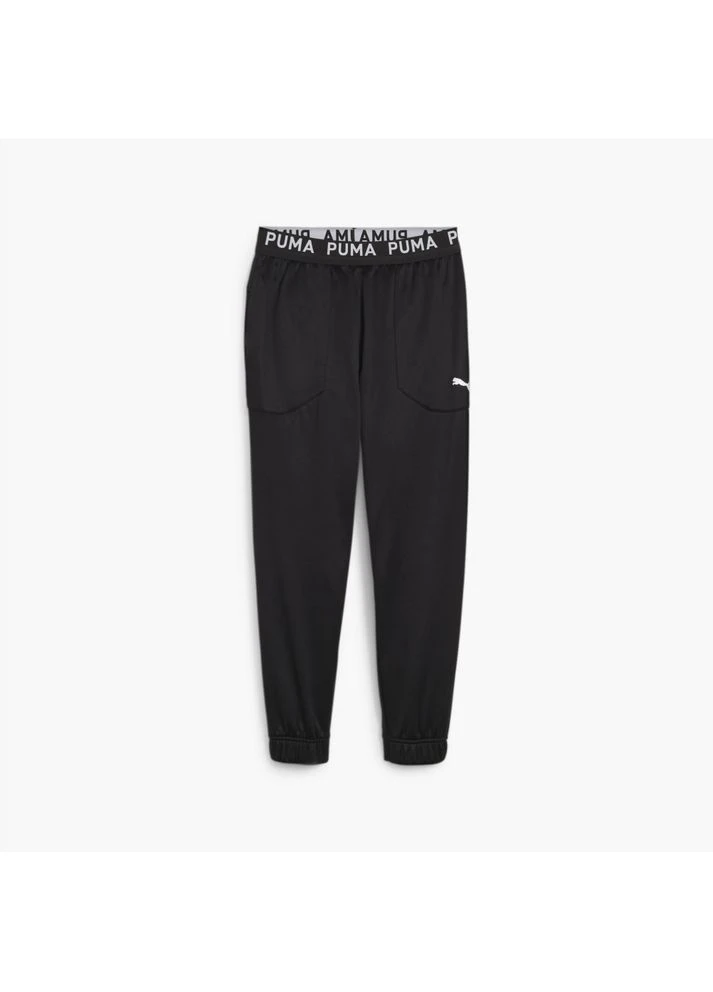 Черные демисезонные брюки Puma