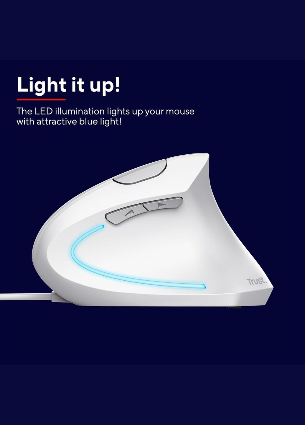 Миша Verto Ergonomic, USB-A, Trust (314776054)