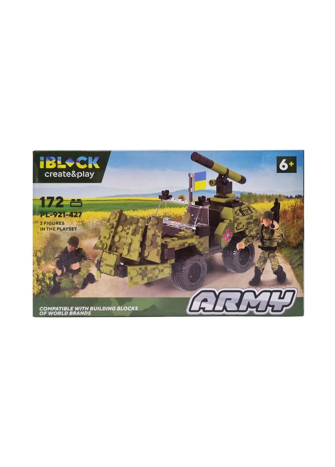 Дитячий конструктор Армія PL-921-427, 4 види Вид 1 Iblock (302948873)