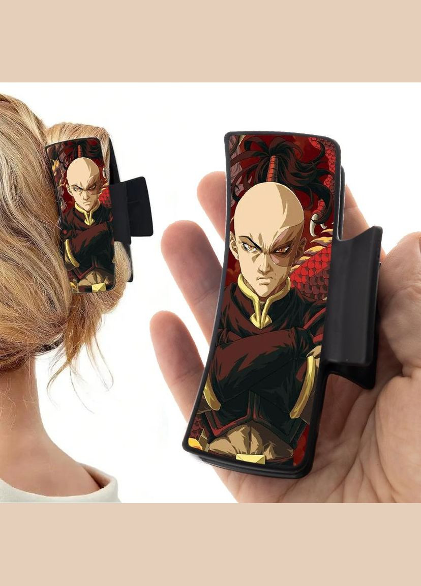 Заколка крабик для волосся Аніме Аватар #0003 чорний No Brand (315630625)