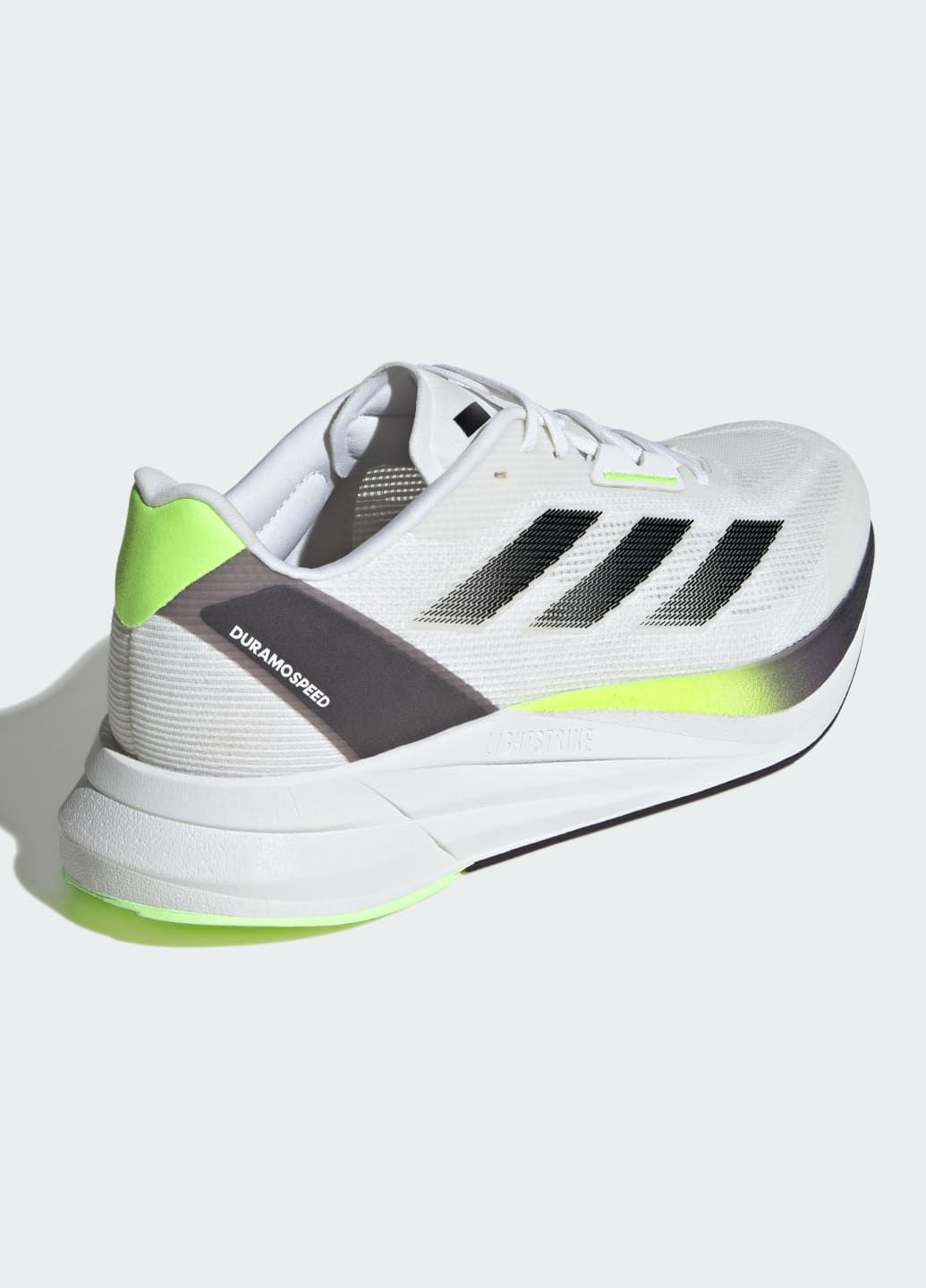 Білі всесезон кросівки для бігу duramo speed adidas