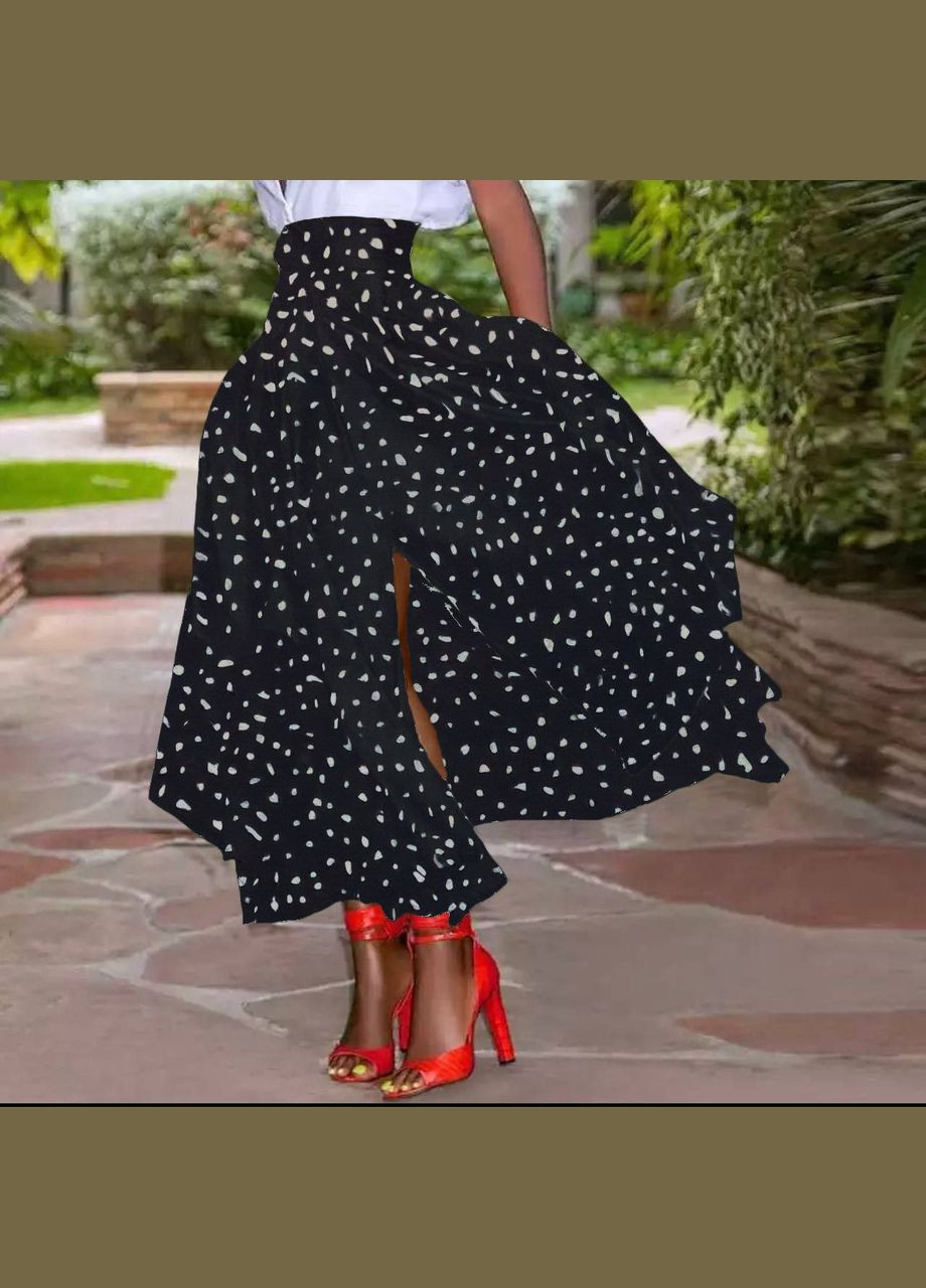 Черная повседневная юбка женская Україна