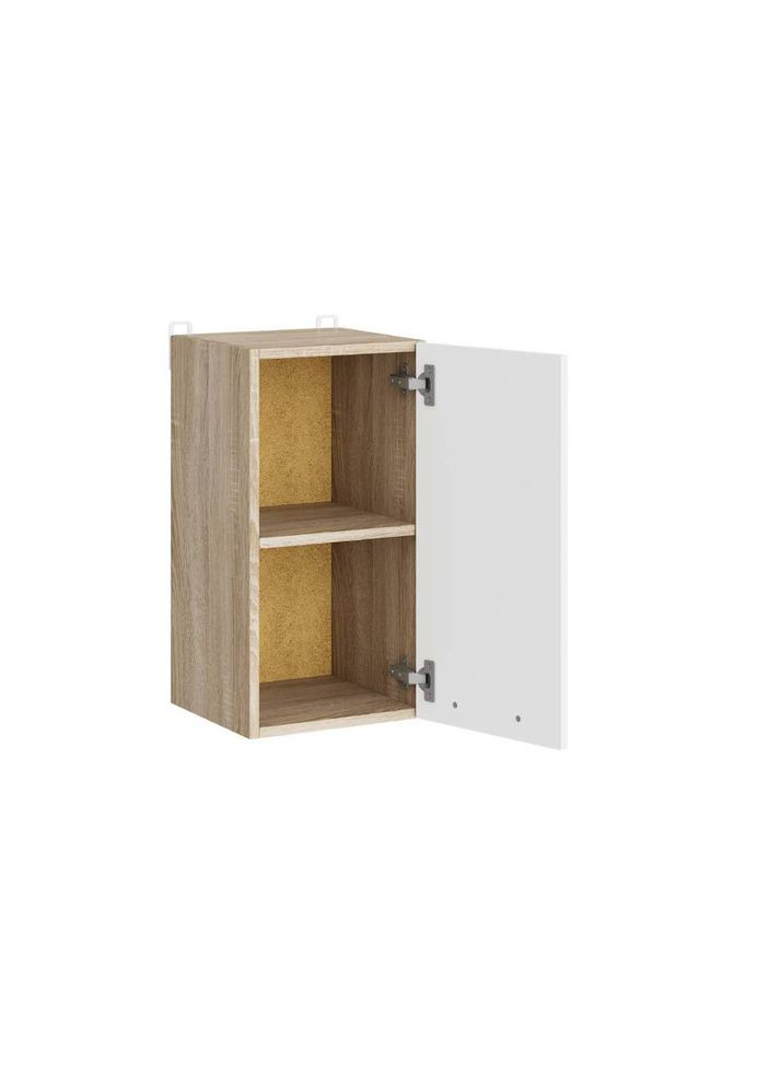 Кухонний модуль верхній Еко 300 дуб сонома/німфея альба (білий) 30х30х58 см (EVR-071034) Еверест (373644932)