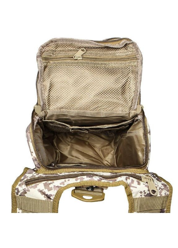 Сумка тактична через плече Outdoor A25 Sand Pixel 7 шт. Aokali (352012337)