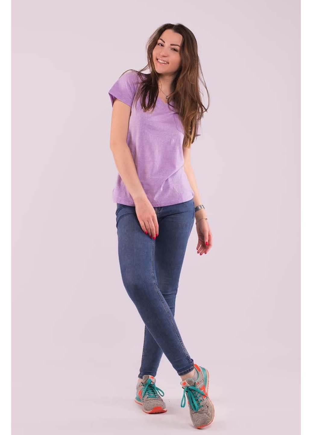Фиолетовая демисезон футболка Avecs