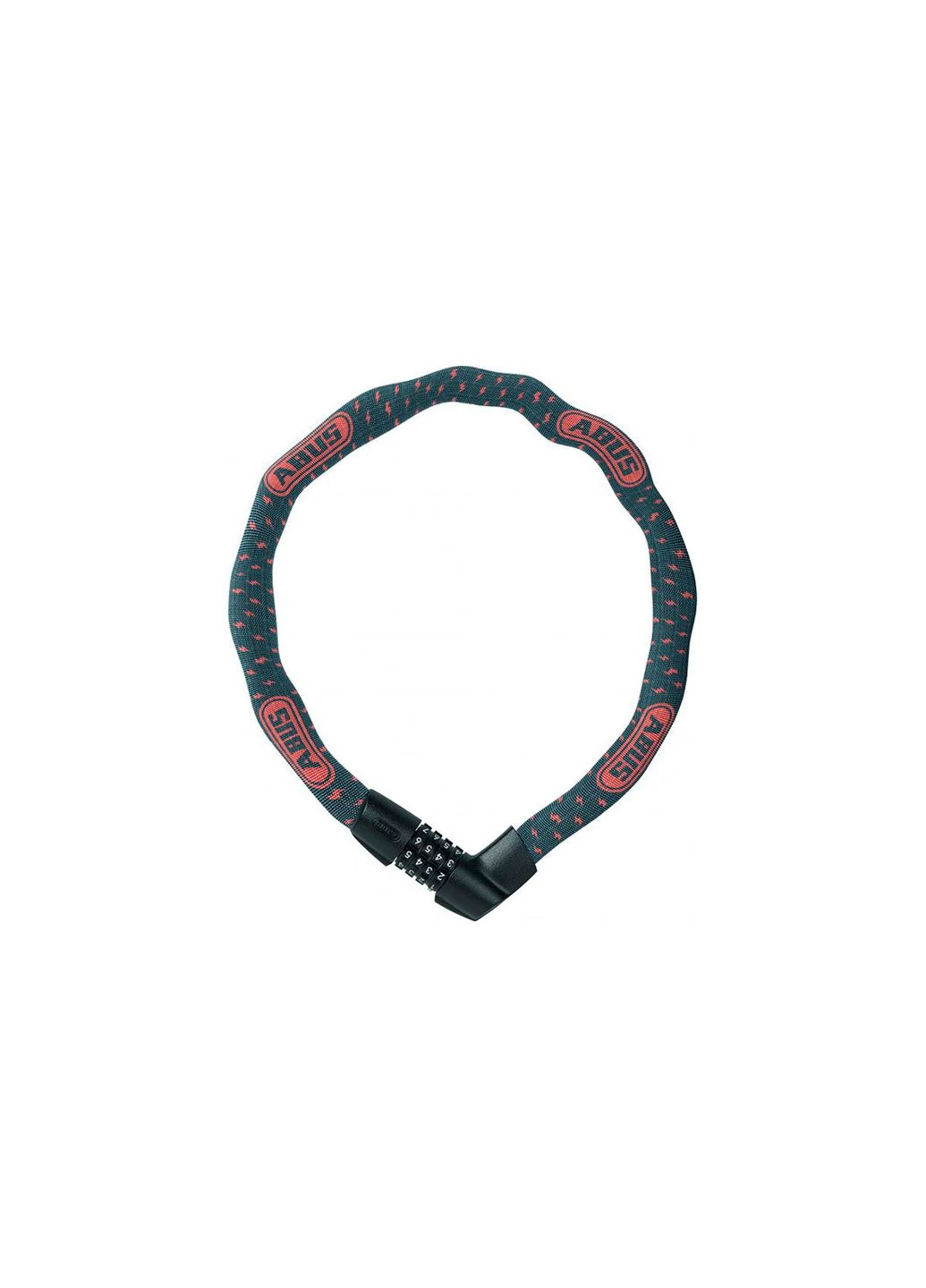 Замок 1385/75 Tresor Серо-красный Abus (369140202)