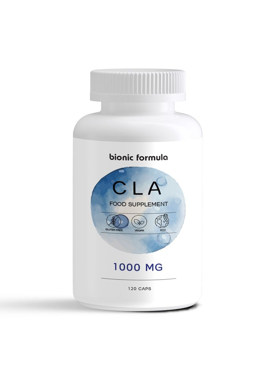 CLA 1000мг. кон'югована лінолева кислота для спортсменів 120 капс. Bionic Formula (369154372)