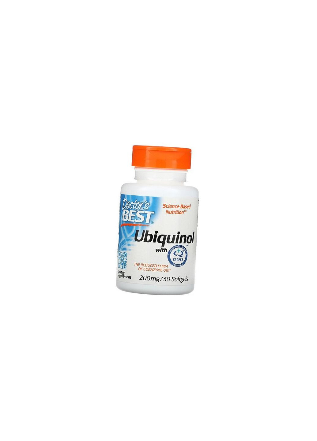 Убихинол Канека, Ubiquinol with Kaneka Ubiquinol 200, 30гелкапс (70327023) Doctor's Best (322726401)