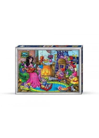 Магнітні пазли "Білоснежка", 60 ел Danko Toys (318016721)
