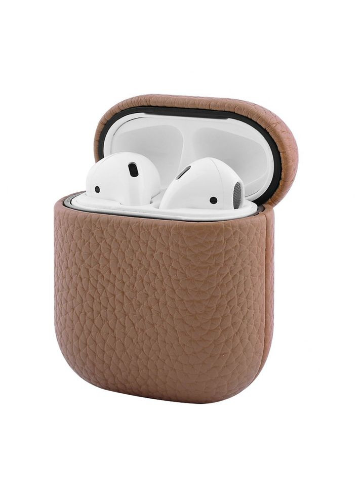 Чохол Leather Case gray PRC AirPods 1/2 (365748591)