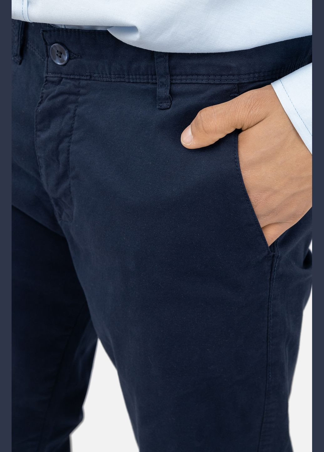 Синие демисезонные брюки Xleon