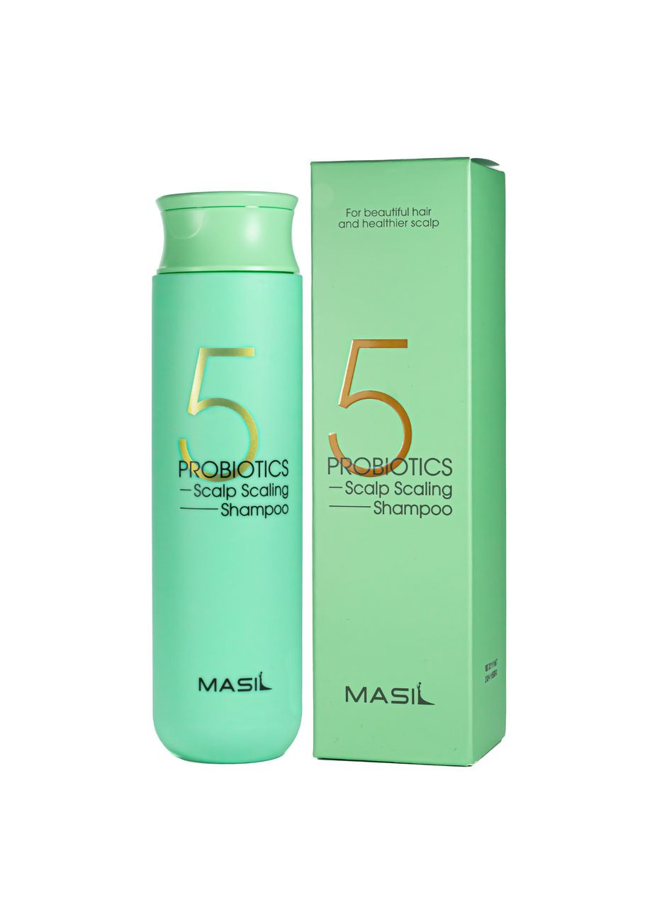 Шампунь от перхоти с пробиотикам 5 Probiotics Scalp Scaling 300 мл MASIL (335858128)