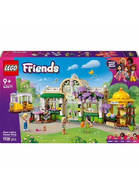 Конструктор Friends Кавʼярня з рослинами і квіткова крамниця (42671) Lego (369940196)