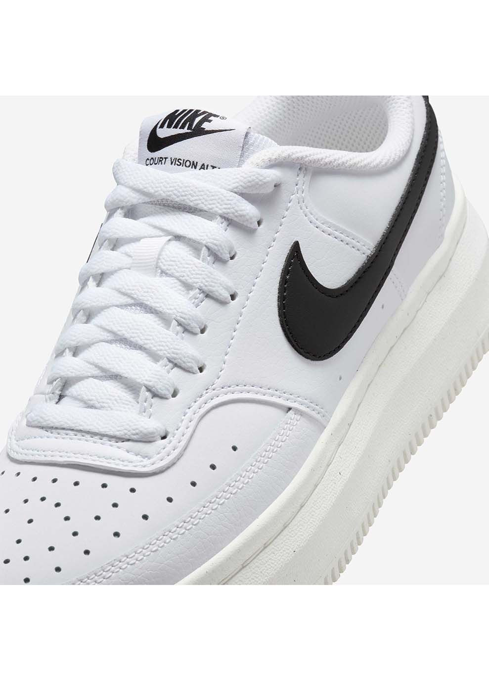 Женские Кроссовки W COURT VISION ALTA Белый Nike белые демисезоны (367589165)