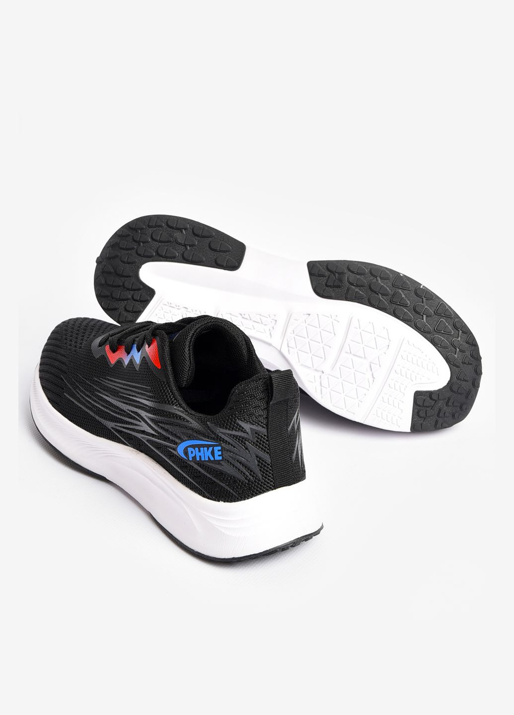 Чорні Осінні кросівки чоловічі чорного кольору на шнурівці Let's Shop