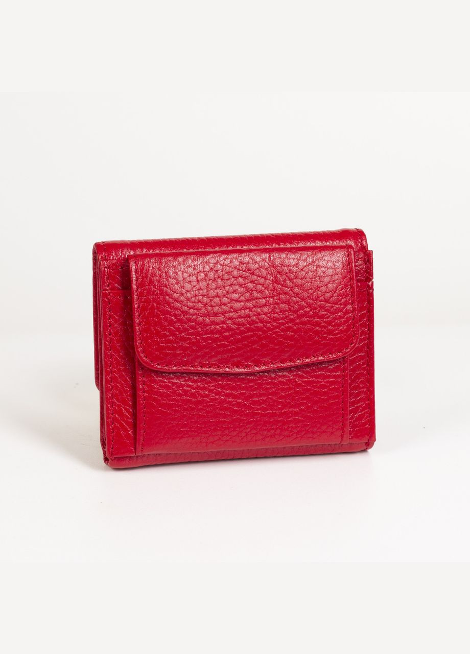 Маленький жіночий шкіряний гаманець 2020-46 червоний Karya (266266677)