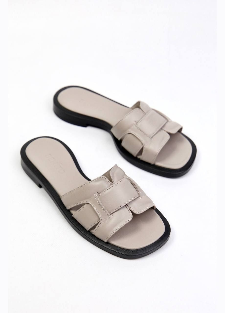 Бежевые шлепанци Benito