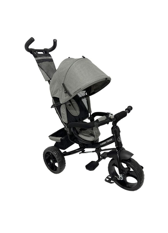 Дитячий триколісний велосипед MT 1005-8 сірий Turbo Trike (370977728)