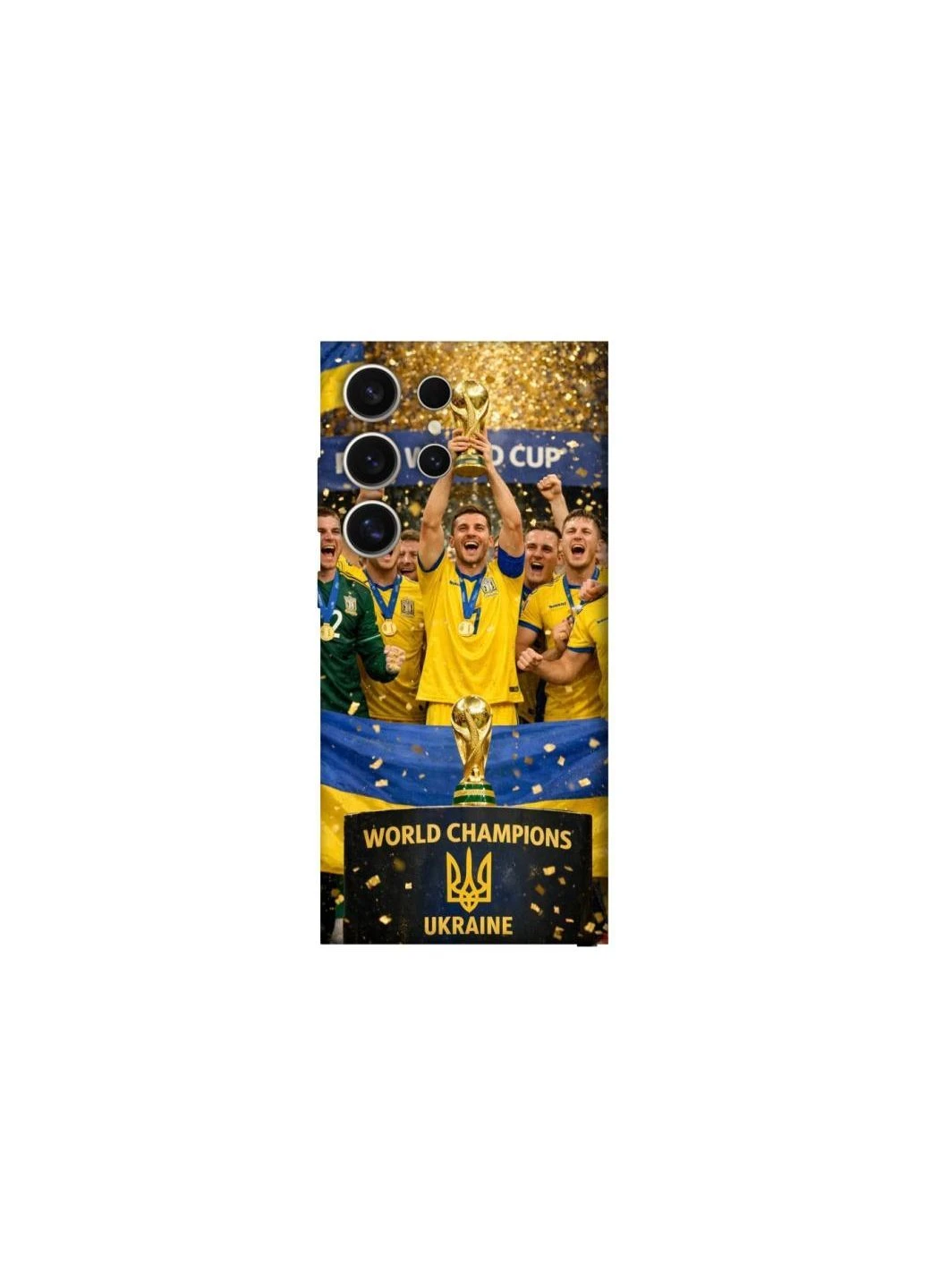 Чехол на Samsung Galaxy S25 Ultra UA-Football ver.5 Frontalka (385508467)