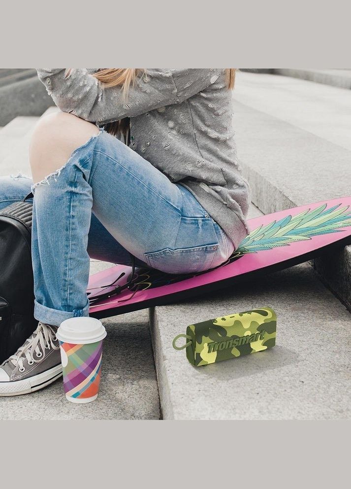 Портативна колонка - акустика бездротова Trip (797552) червона Tronsmart (293346141)