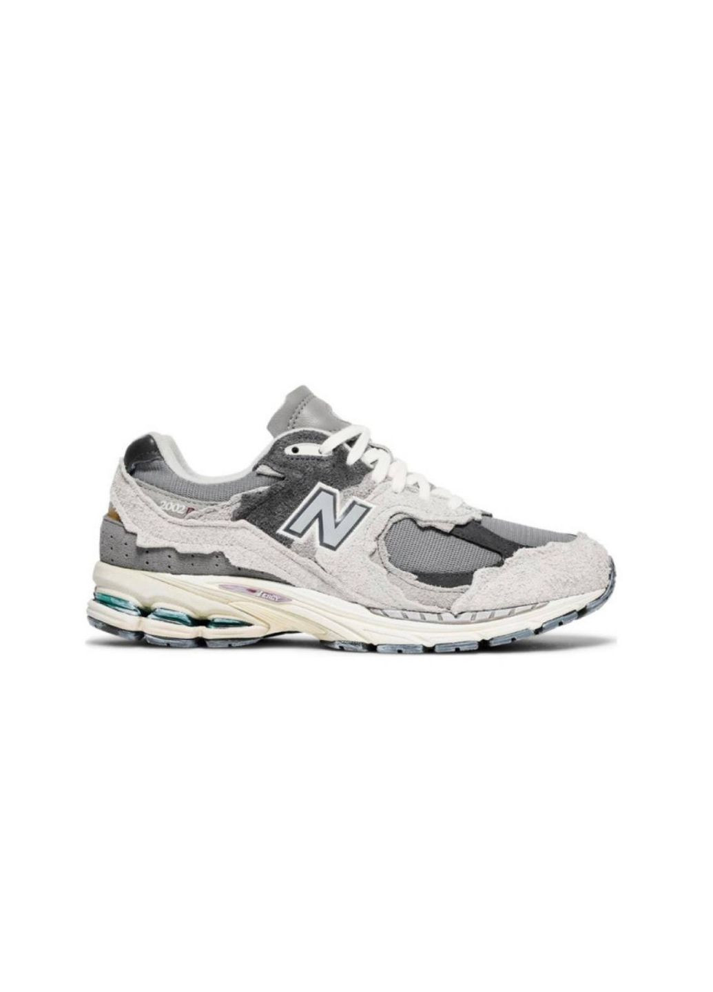 Сірі всесезонні кросівки new balance No Brand 2002R Protection Pack Rain Cloud Grey