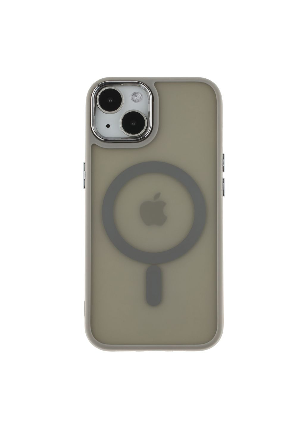Чехол TPU+PC Space Magnetic Color with Magsafe для iPhone 14 Цвет Grey No Brand Apple iPhone 14 2022 (336150396)