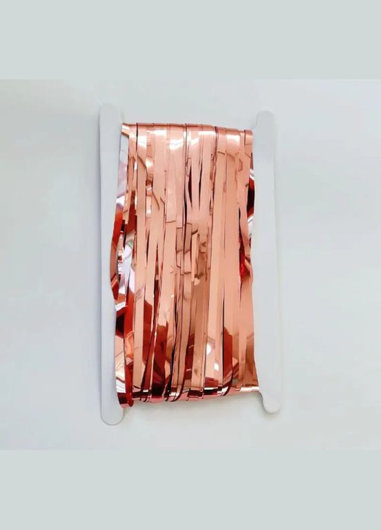 Дождик для фотозоны 3 м на 1 м розовое золото Jannet Дощик (316644769)