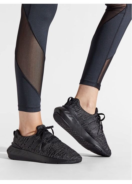 Кроссовки Swift Run 22 Sportswear GW8166 adidas чёрные (369761868)