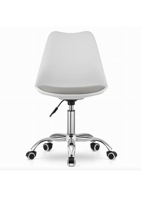 Офисное кресло Alba бело-серый Leobert (361952153)