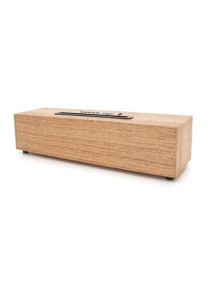 Колонка G11A Bluetooth 5.0, 2х5W, 1200mAh, ≥90dB, USB/TF/BT/FM/AUX, DC: 5V/1A, Wooden, BOX, Q20 Kisonli (315350309)