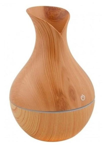 Ультразвуковий зволожувач повітря Air Purifier LR053 з підсвічуванням від USB з пультом бежевий (1756375298) No Brand (332196655)