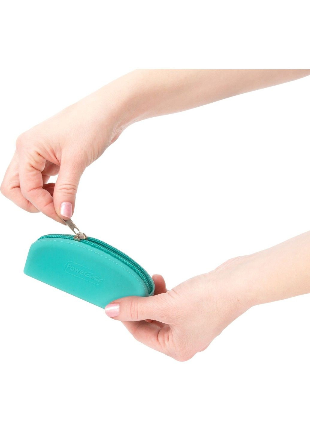 Сумка для хранения секс-игрушек - Silicone Storage Zippered Bag Teal PowerBullet (298748136)
