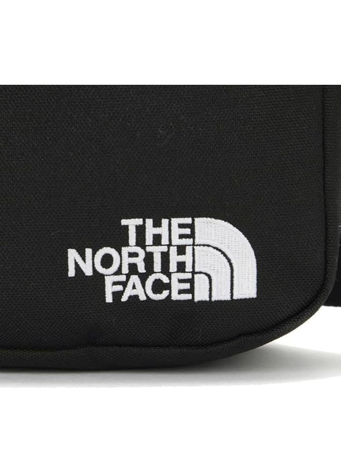 Поясна сумка з вишитим логотипом The North Face Jester Crossbody Square Чорний No Brand (355245433)