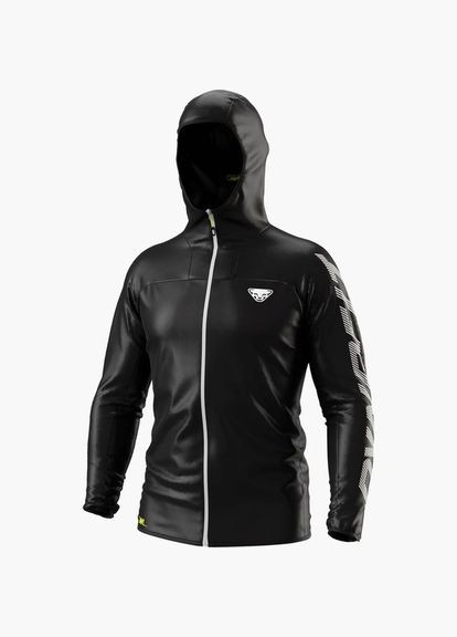 Чорна демісезонна куртка dna race wind jacket u Dynafit