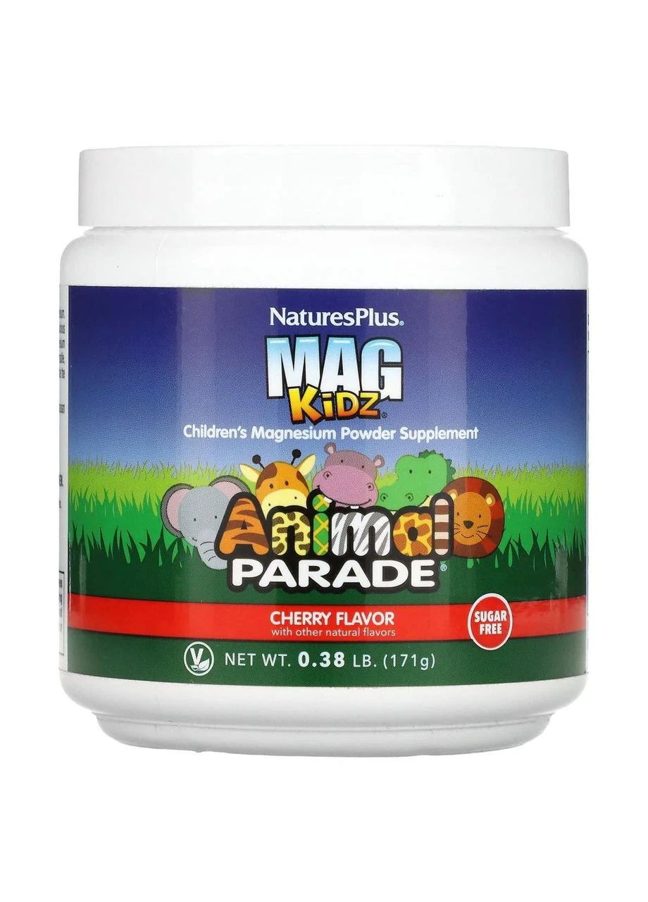 Магний для детей вкус вишни Children's Magnesium Animal Parade 171 г Nature's Plus (380902223)
