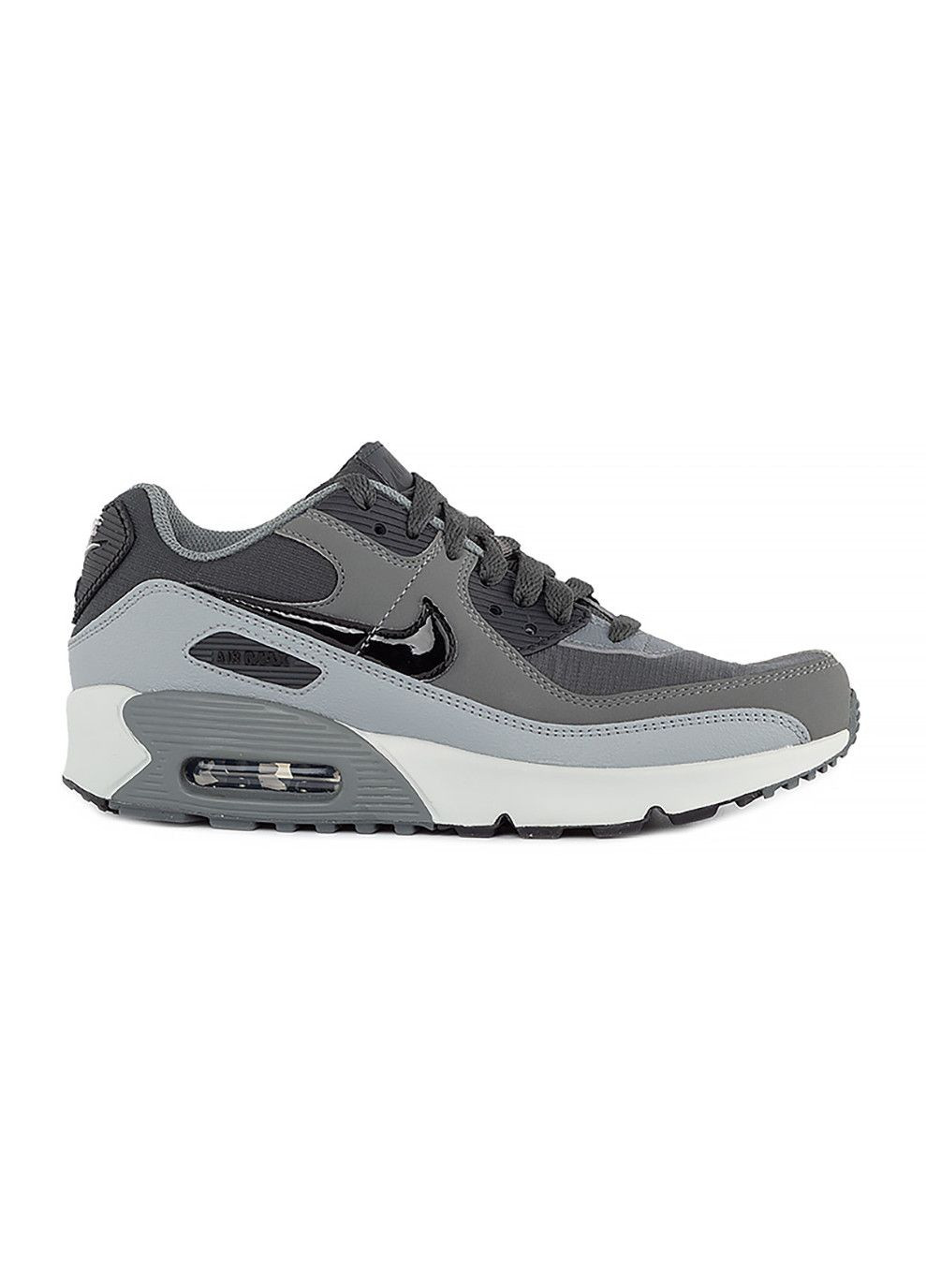 Цветные демисезонные детские кроссовки air max 90 ltr (gs) комбинированный Nike