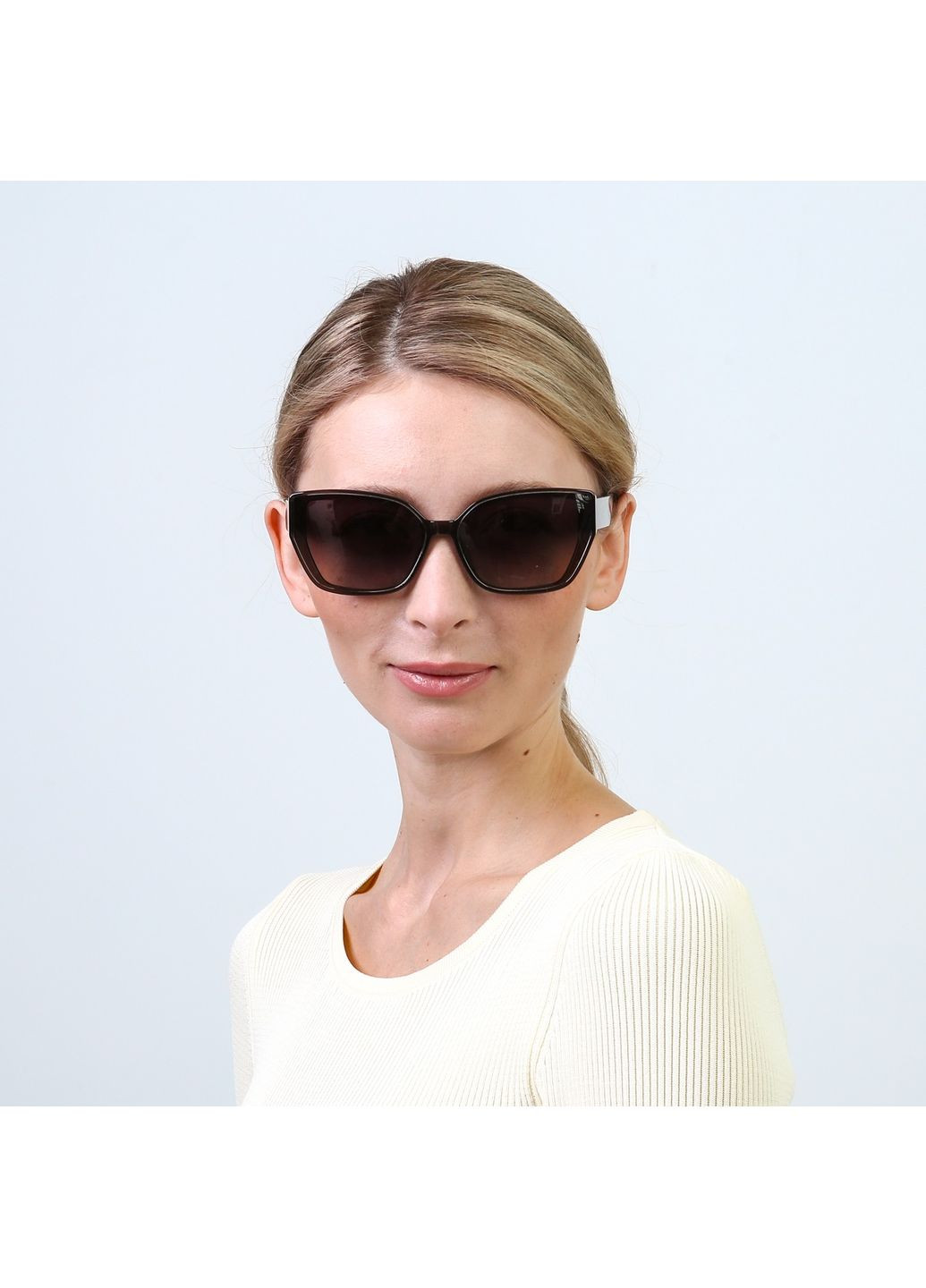 Сонцезахисні окуляри з поляризацією Класика жіночі LuckyLOOK 865-884 (345557074)