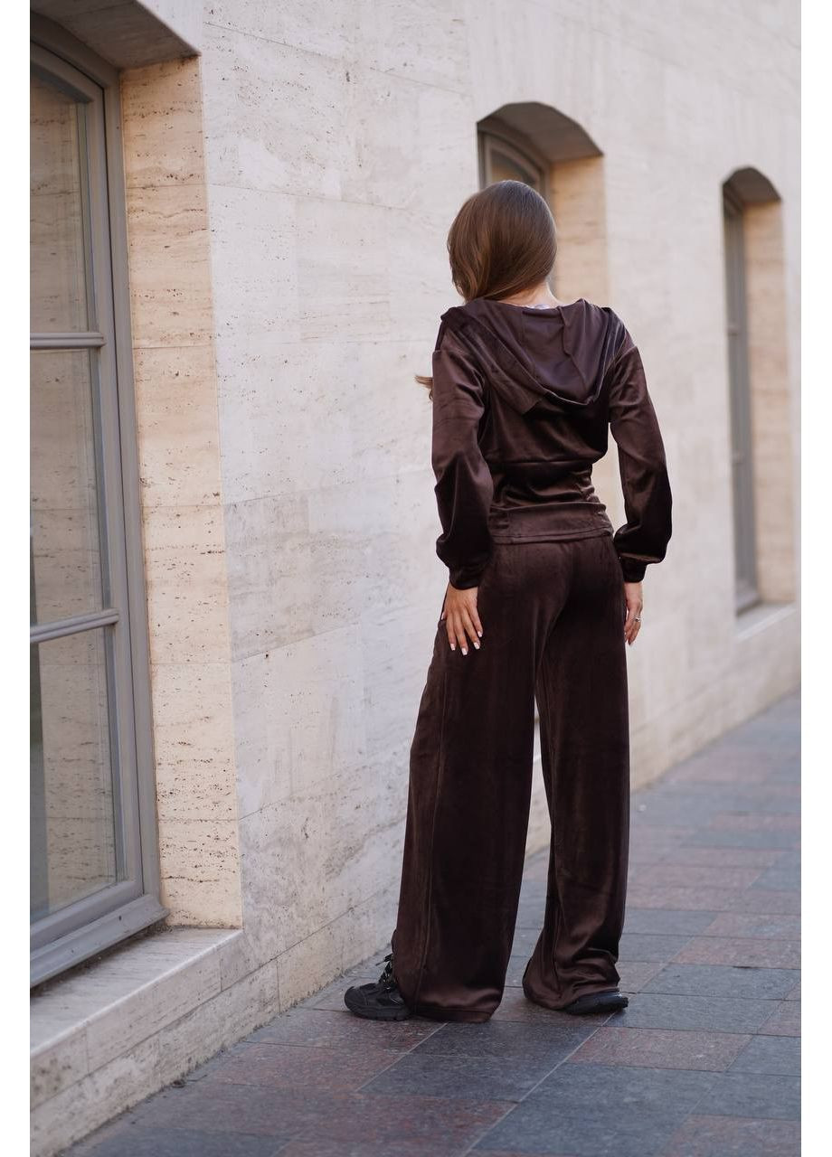 Женский велюровый костюм с капюшоном. Україна (353495274)