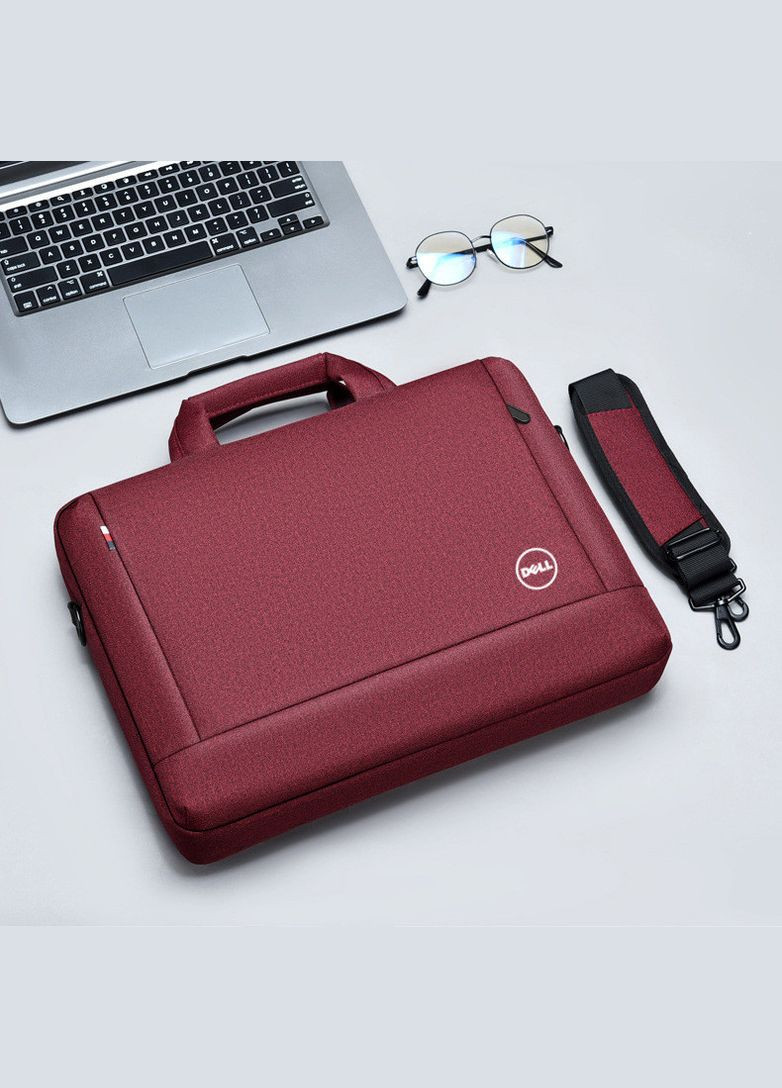 Сумка для ноутбука протиударна 15,6"-17" Бордова (код: IBN017R1 ) Digital (325449261)