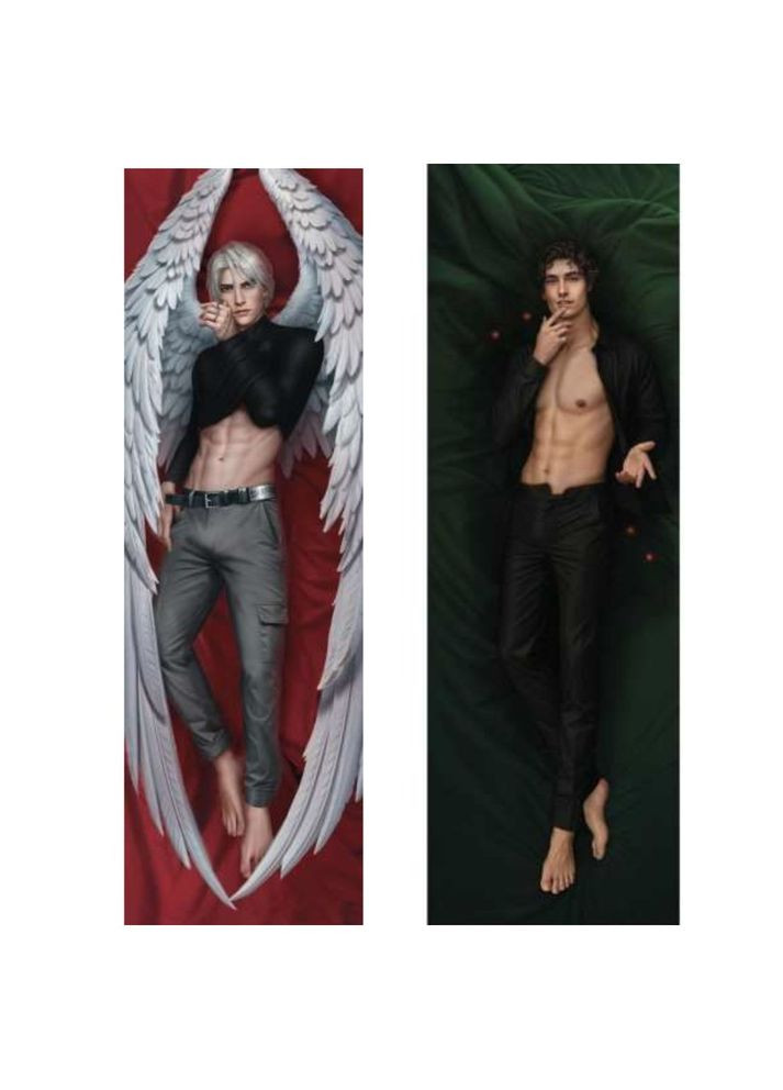 Дакімакура 150х50 см Каін Давід Клуб Романтики Подушка з наволочкою двостороння Viva (347766356)