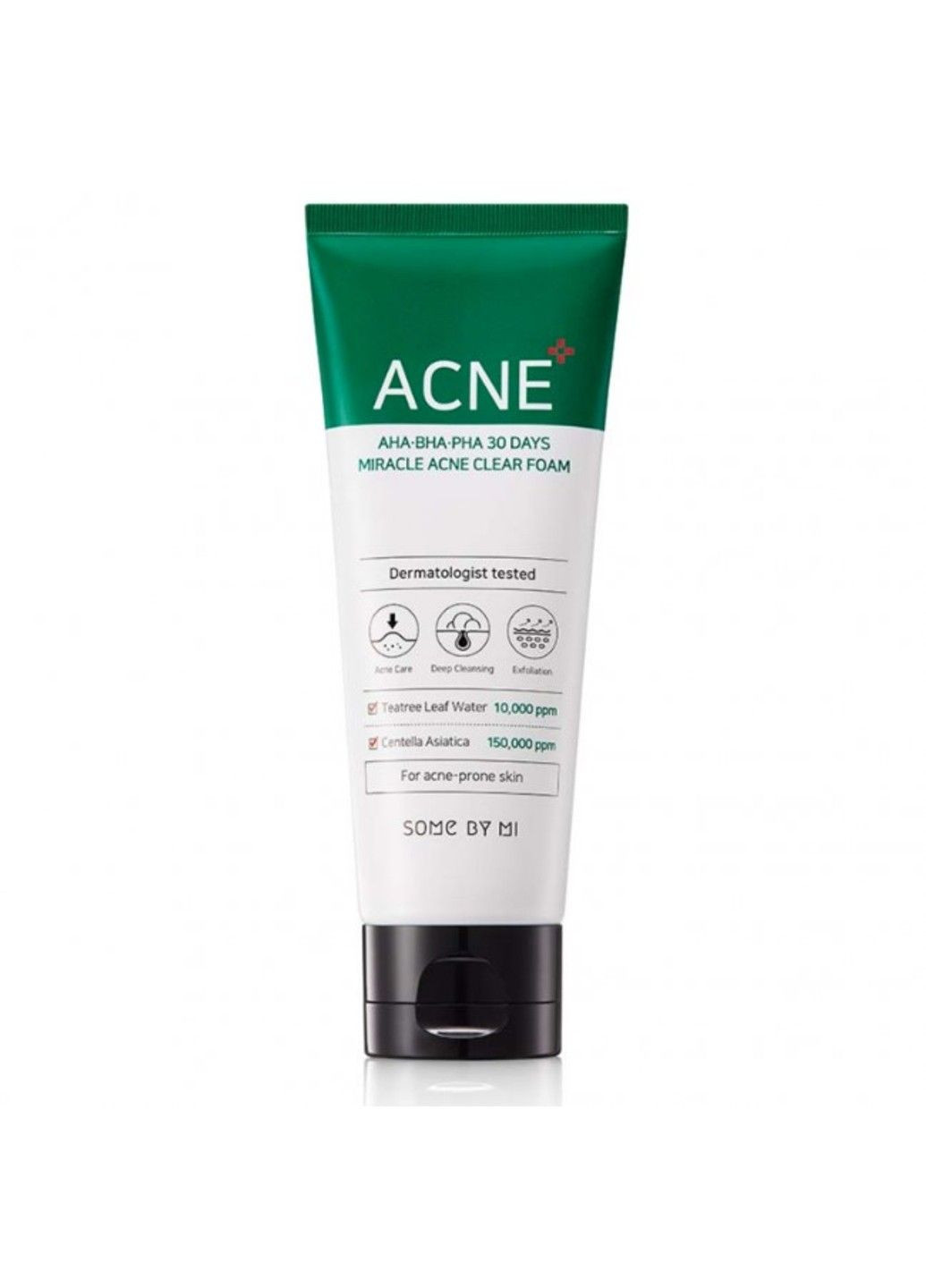 Пінка Для Умивання З Екстрактом Центелли AHA.BHA.PHA 30 Days Miracle Foam 100ml Some By Mi (303633343)