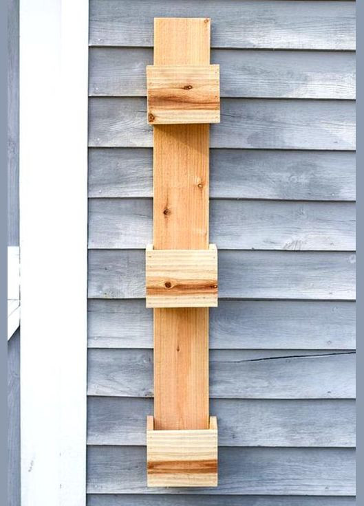 Полиця настінна для квітів з дерева Сузану бланже (ЦВС-006101) No Brand (328225640)