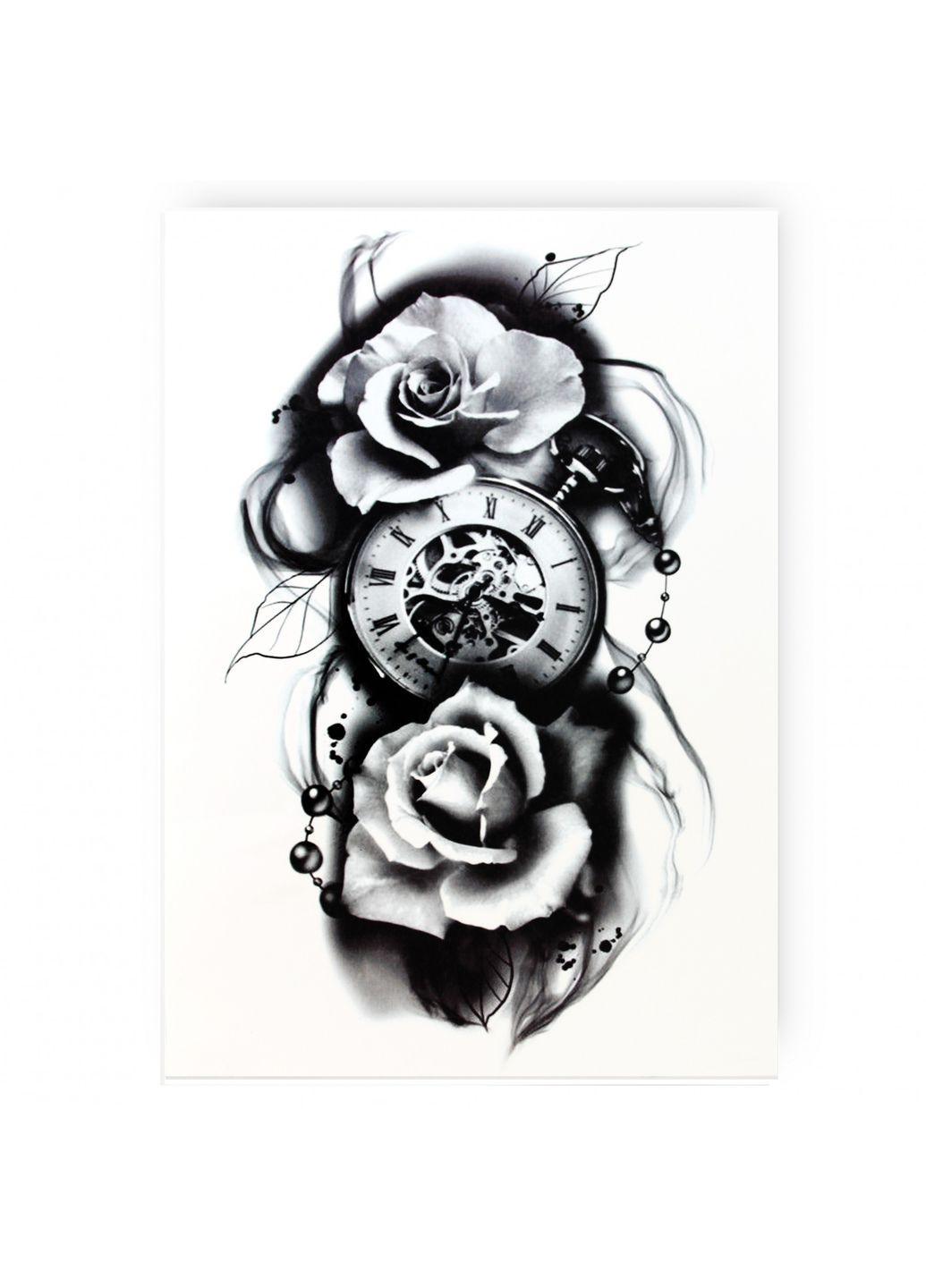 Временная водостойкая тату "Время расцветать" No Brand (312538044)