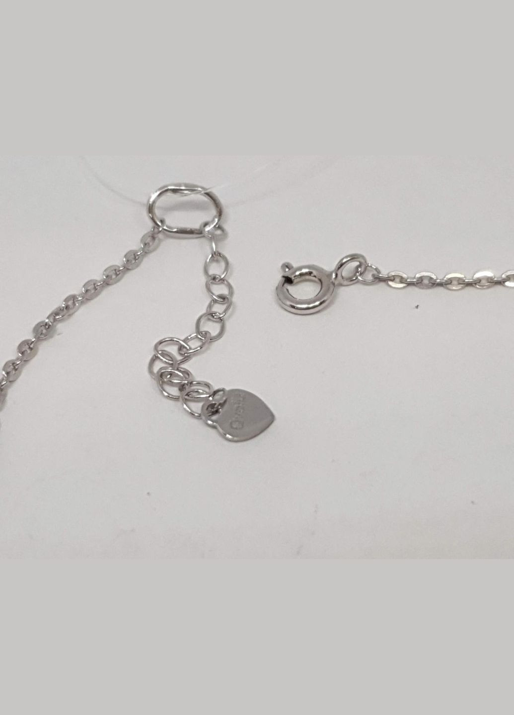 Срібний браслет з фіанітом. 90501262 Qvaliz (303877418)