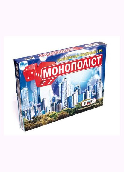 Настільна гра "Монополіст" Strateg (294726609)