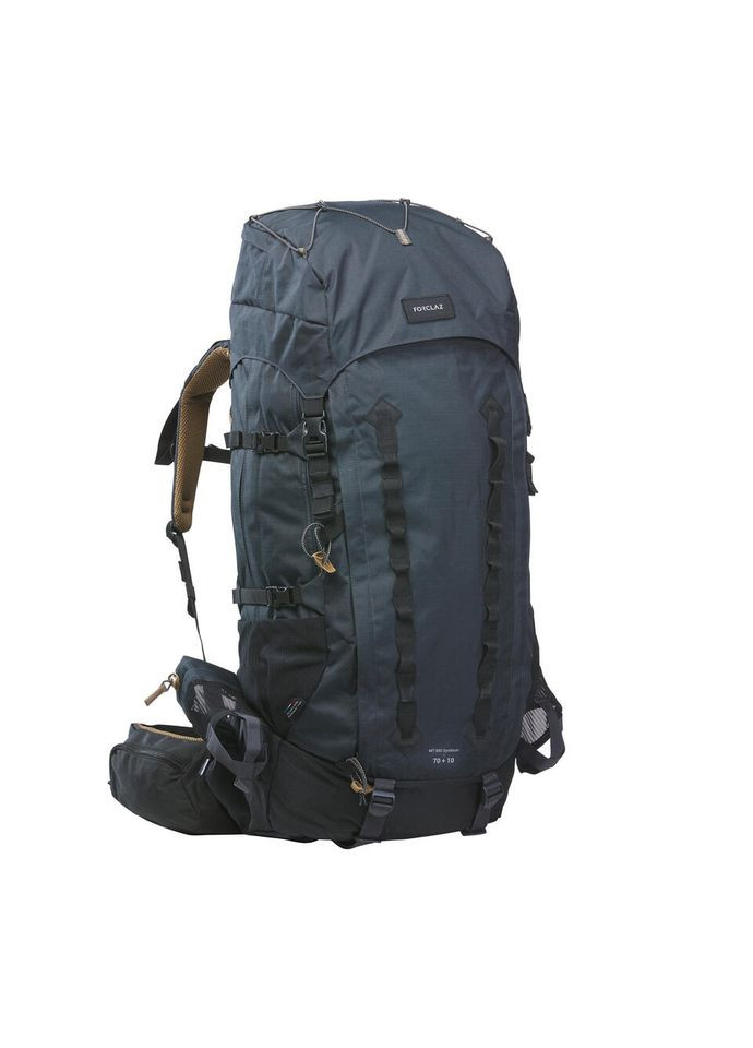 Туристический Рюкзак SYMBIUM 70л+10л 78 х 48 х 38см с Дождевиком Черный FORCLAZ (348117634)