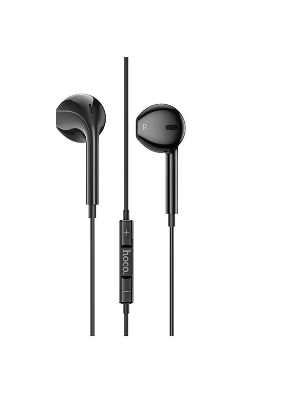 Навушники дротові M101 Crystal (3.5mm) Black Hoco M101 Crystal joy (388345364)